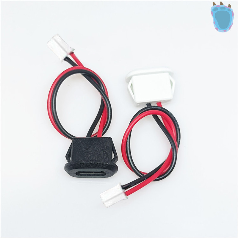[PA] 2 Pin USB-C Type กันน้ํา USB Connector Direct ion ฐานหญิงหญิงอินเทอร์เฟซการชาร์จซ็อกเก็ต TH