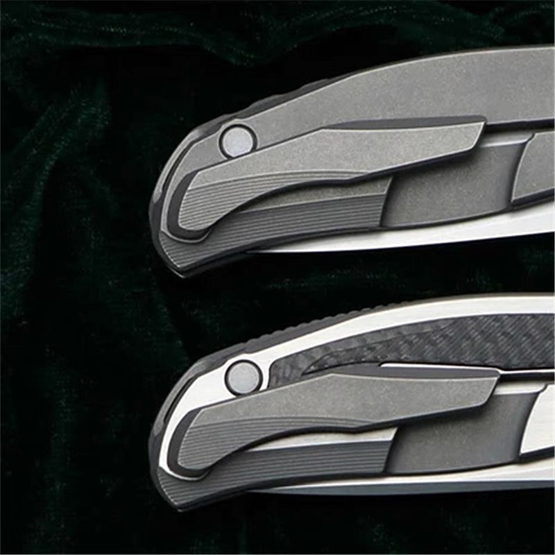 Genuine Goods Green Thorn F95nl Bear Head a Folding Knife High Hardness Outdoor Camping Pocket Super