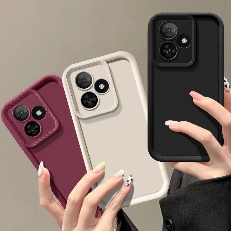 เคสซิลิโคนกันกระแทกแบบนุ ่ มสําหรับ Realme C63