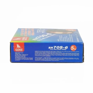 SUMO ลวดเชื่อม MIG Co2 ER70S-6 0.8mm.SUMO สำหรับงานเชื่อมที่มีความหนา 0.8 - 1.6 มม. ใช้แก๊ส