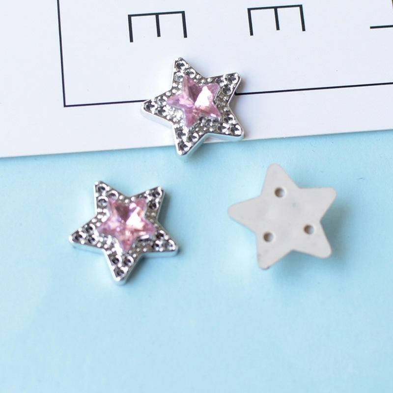 โลหะชุบเครื่องประดับซีรีส์ Jibz Cro รองเท้า Charm DIY Cool เรซิ่นเครื่องประดับอุปกรณ์เสริม DIY เคสโทรศัพท์ Patch รองเท้าหัวเข็มขัดตกแต่ง