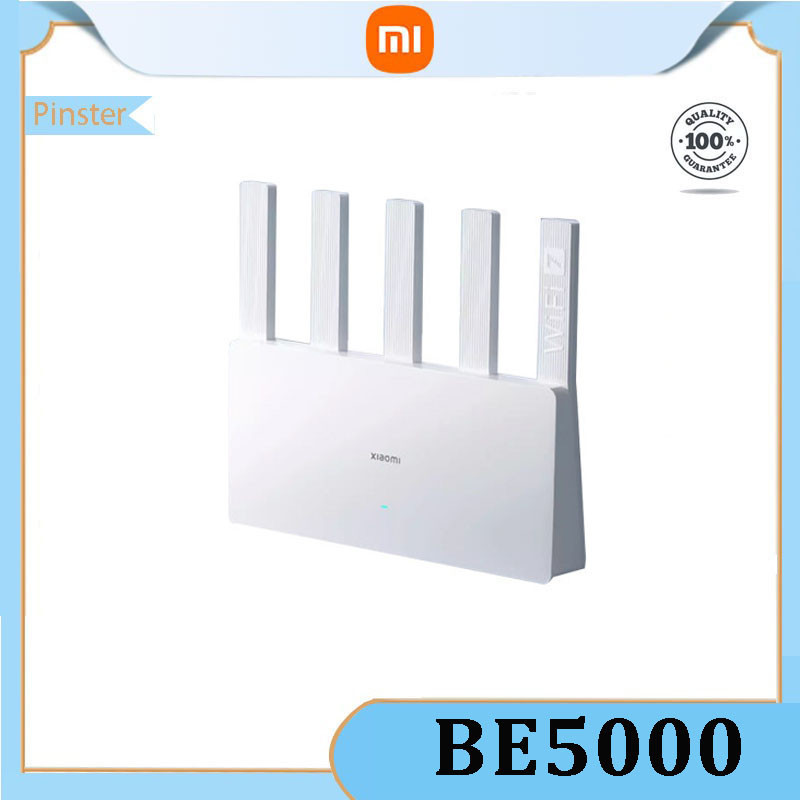 เราเตอร์ Xiaomi BE5000 wifi7 2.5G เราเตอร์ไร้สาย Gigabit ความเร็วสูงภายในบ้านที่เจาะทะลุทะลวง