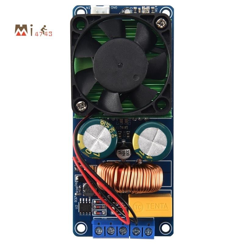 【Mi4743 】IRS2092S High Power Class D HIFI Mono Digital Power Amplifier Board 500W 58-70V