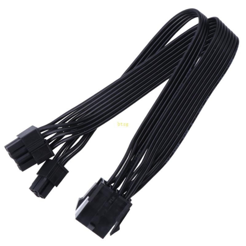 Bt Cpu 8 Pin ถึง 8 + 4 Pin Converter GPU สายไฟเชื่อมต่อสายต่อลวดทองแดงกระป๋อง