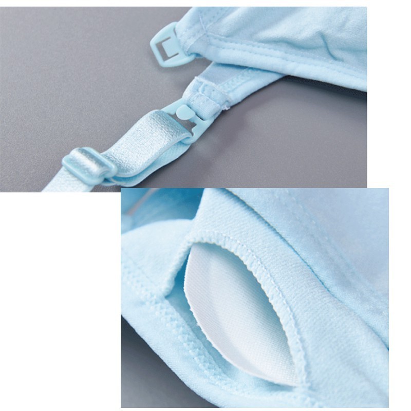 ชุดชั้นในให้นมลูก W1208 ไร้โครง ใส่สบาย สำหรับคนท้องหรือคุณแม่ให้นมบุตร - รูปที่ 3