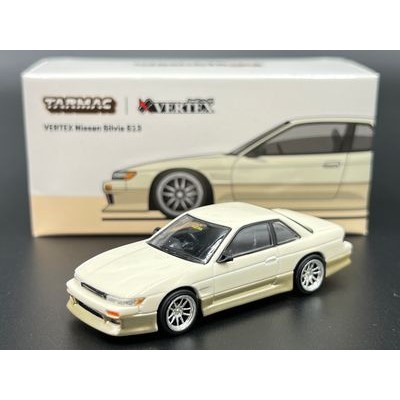 Tarmac Works VERTEX Nissan Silvia S13 White / Gold