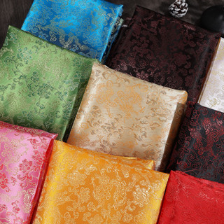 พลัมสีแดง JXRJFSYD YSXX รูปแบบมังกรผ้าซาตินเครื่องแต่งกายโบร…