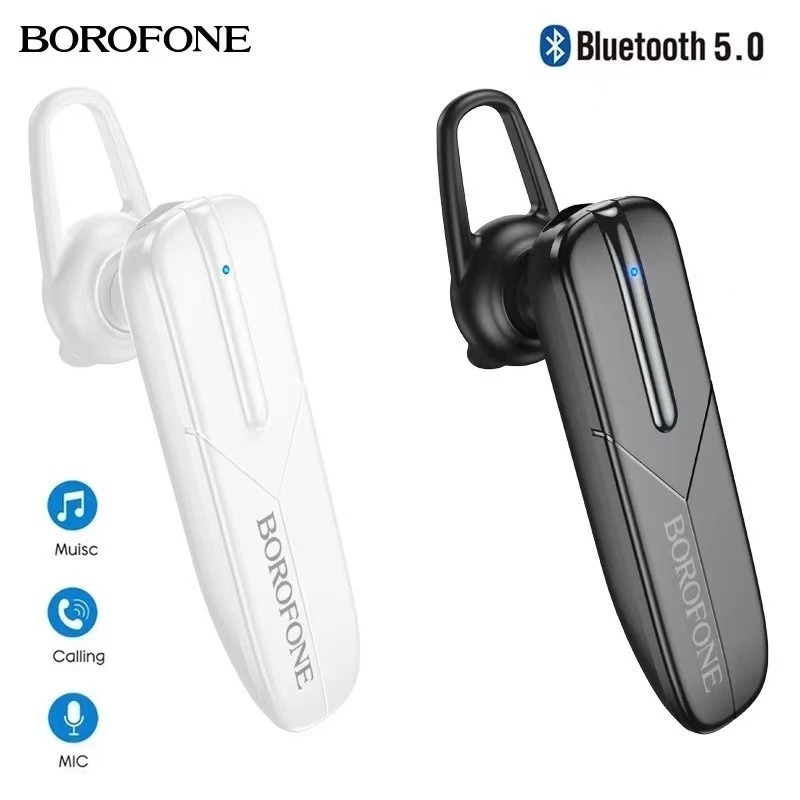 แท้100% ส่งไว รับประกัน1ปีเต็ม! BOROFONE BC36 Lucky Business หูฟังไร้สาย Bluetooth หูฟังบลูทูธ ข้างเดียว HIFI AUDIO