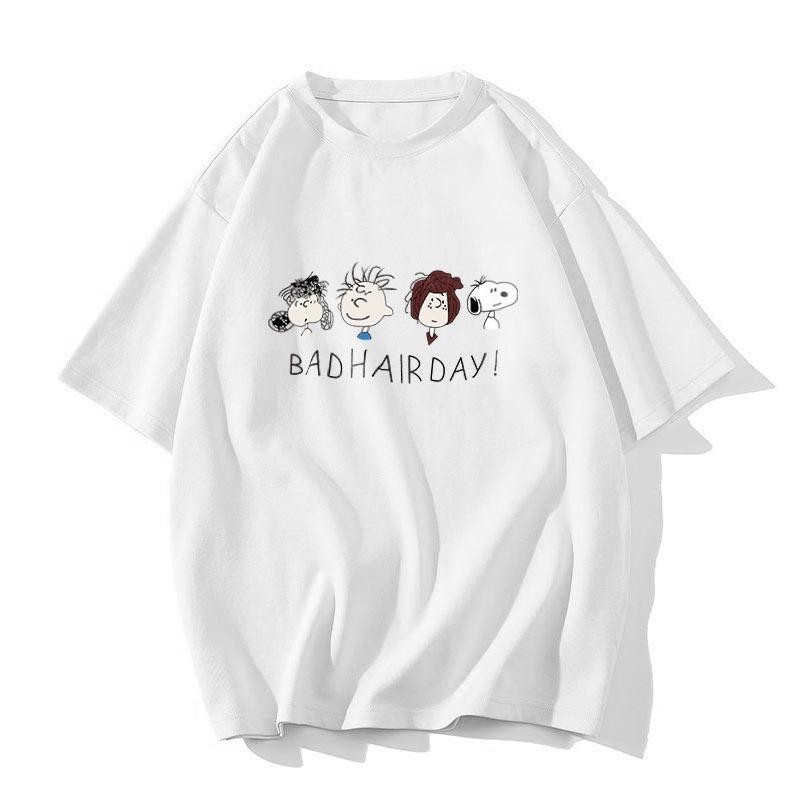 Feyre-basique เสื้อยืด ผ้าฝ้ายพรีเมี่ยม 100% ขนาดใหญ่ เสื้อคอกลม