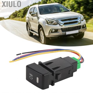Xiulo สวิตช์ปุ่มกดพร้อมไฟไฟ LED สำหรับ isuzu mu x หมอก 4 ขั้…