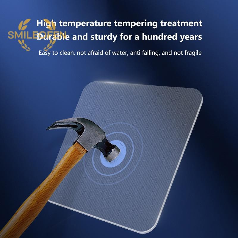 [Smileofen] แผ่นรองเมาส์ออปติคอลสําหรับเล่นเกมกระจกใส E-Sport FPS อุปกรณ์เสริมเกมเมอร์แผ่นรองเมาส์มื