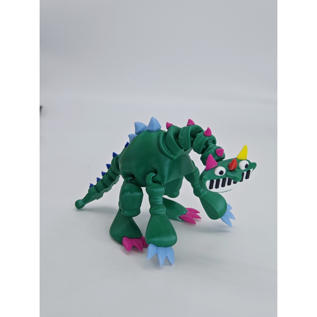 Poppy Playtime 4 Pianosaurus Doey ของเล่นตุ๊กตา 3D การพิมพ์ Pianosaurus Doey ของเล่น - รูปที่ 4