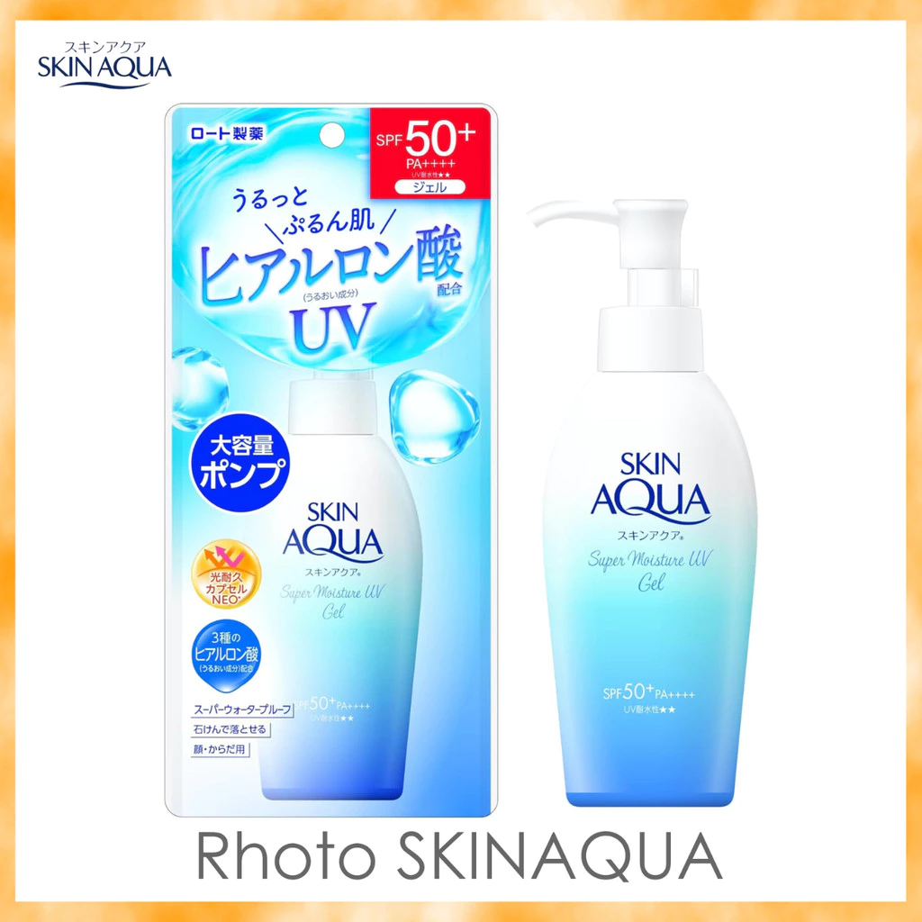Skin Aqua Super Moisture UV Gel ครีมกันแดด SPF50+ PA++++ 140g เจลกันแดด กันน้ำ