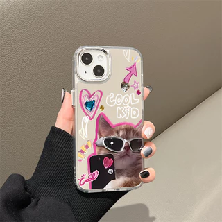 COD Case เคส iPhone 17 16 15 14 13 12 11 Pro Max เคสไอโฟน11 16 pro max Case ลายดอกไม้ กรณีโทรศัพท์มือถือชุบกระจก