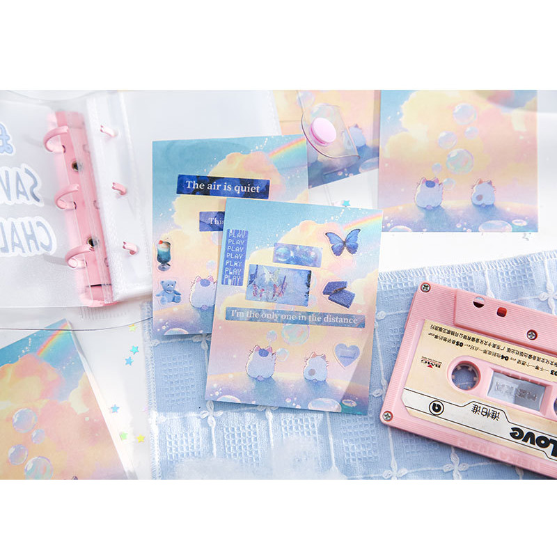 ไดลี่|80แผ่นเดิมภูมิทัศน์ สมุดบันทึก แฟนตาซีวาจาร์อินนักเรียนข้อความหมายเหตุ สมุดบันทึก การจัดสวนฐานวัสดุตกแต่งหมายเหตุหมายเหตุหมายเหตุหมายเหตุหมายเหตุ