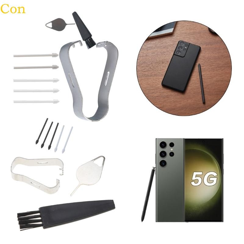 Con Touch-Stylus Nib-Tips เปลี่ยน S-Pen Tip Touch-Pen-Nibs สําหรับ S23 S23 Ultra 5G