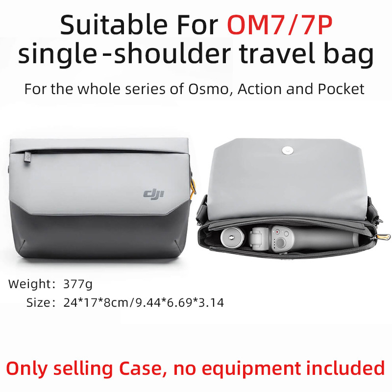สําหรับ DJI Osmo Mobile 7P/7 กรณีกระเป๋าสะพายโทรศัพท์ Gimbal กระเป๋าเก็บสําหรับ DJI OM 7/7P อุปกรณ์เสริมกระเป๋าสะพาย