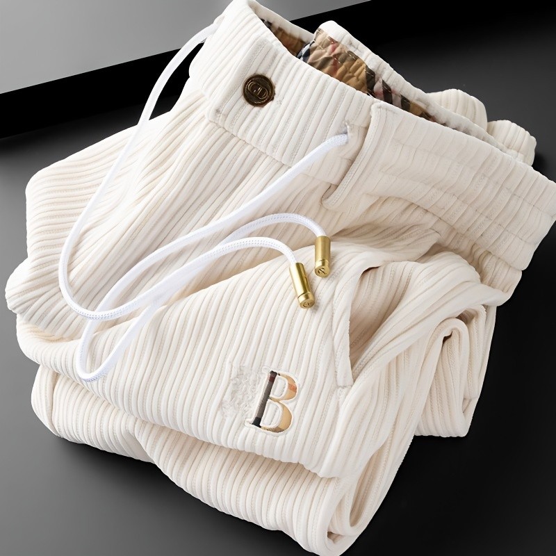 ✨2025 seluar slack lelaki แฟชั่นสไตล์เกาหลีฤดูใบไม้ผลิและฤดูใบไม้ร่วงหรูหรา High-End รูป Flattering 