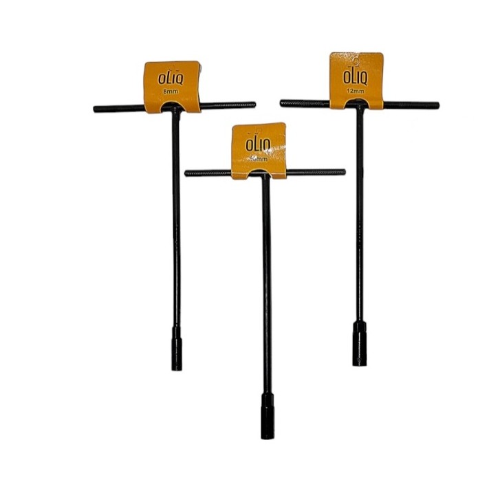 OLiQ PACKAGE Shock Sock ประแจ T-Socket - T-ประแจเลือกขนาด 8 10 12 มม.