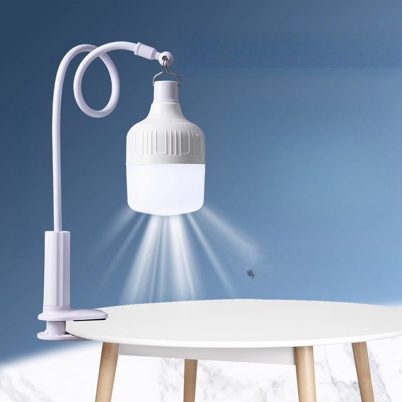 โคมไฟตลาดกลางคืนสำหรับผู้ขายริมถนน หลอดไฟ LED ฉุกเฉิน สำหรับใช้ในบ้าน ตั้งได้ยาวนาน สำหรับการตั้งแคม