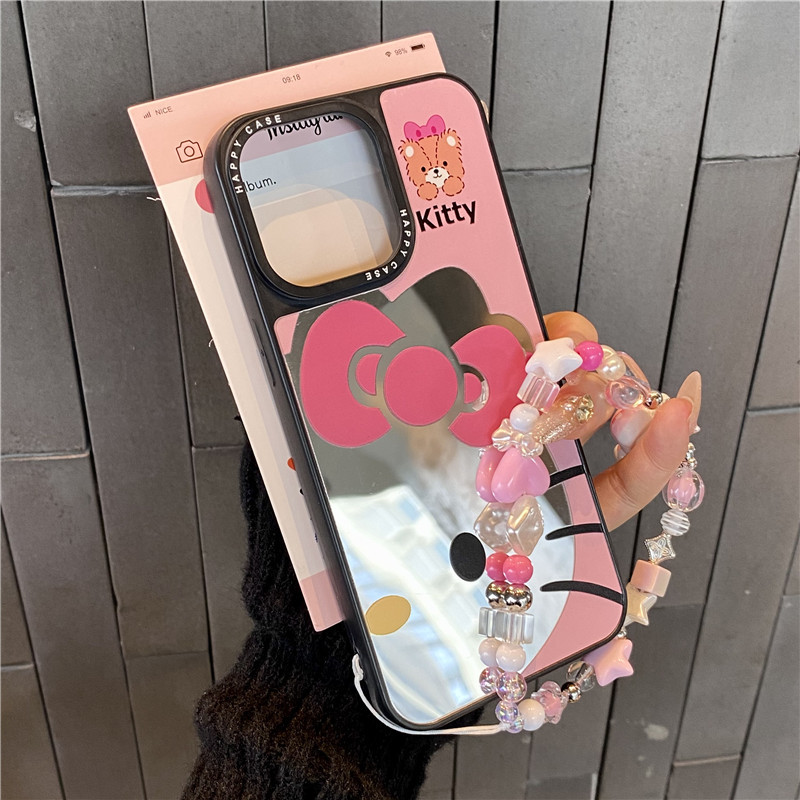 น่ารักการ์ตูนตุ๊กตาหมี KT แมวเคสโทรศัพท์สําหรับ Samsung Galaxy A02 M02 A11 M11 A10S A13 A71 A20 A03 