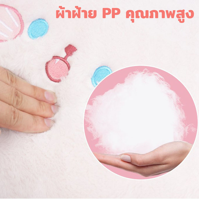 หมอนรองคอในรถ หมอนเอว ที่พิงหลังในรถยนต์ รูปแบบคิตตี้สีชมพู การตกแต่งภายในรถยนต์ ราคา ถูกที่สุด ดีลบีเคเค แกลเลอรีภาพที่ 5