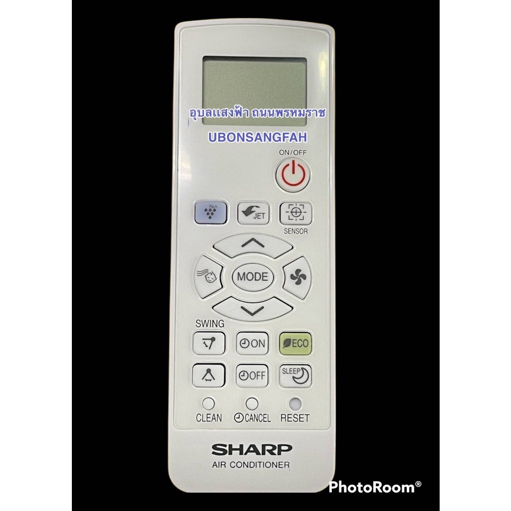 ใหม่ รีโมตควบคุมเครื่องปรับอากาศ CRMC-A907JBEZ สําหรับ Sharp A/C AC CRMCA907JBEZ