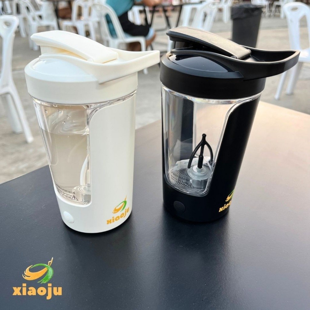 Xiaoju แก้วปั่น ผงคอลลาเจน หรือผงเครื่องดื่มแบบชงทุกชนิด มี 2 รุ่น แบตเตอรี่ , USB C ขนาด 350ml