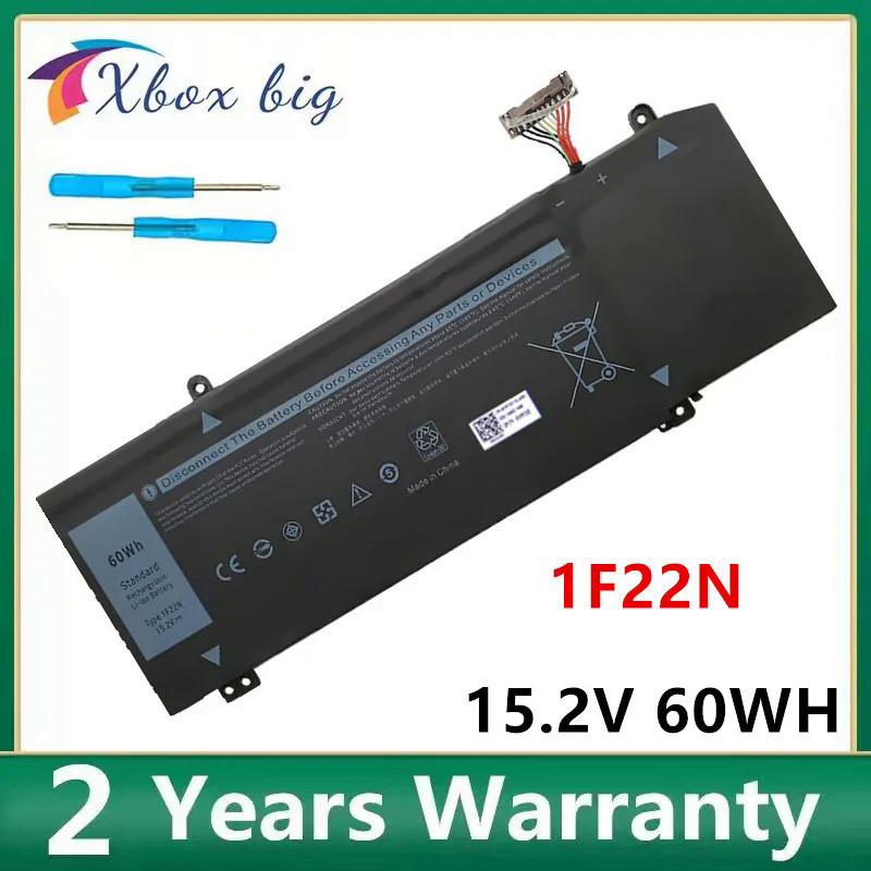 1F22N 15.2V 60WH Laptop Battery For DELL ALIENWARE 2018 orion M15 M17 R1 P82F P40E P79F P37E Inspiro