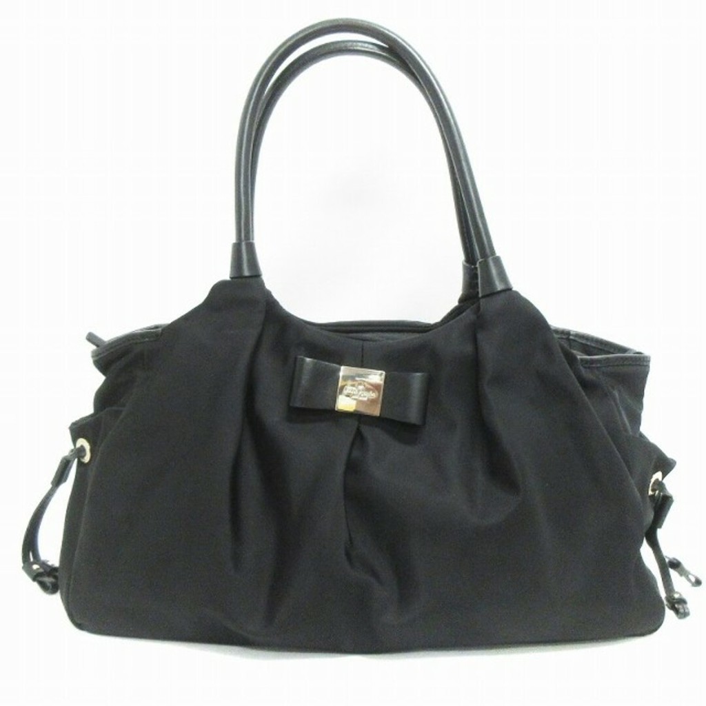 Kate Spade Tote Bag Nylon black ส่งตรงจากญี่ปุ่น มือสอง

