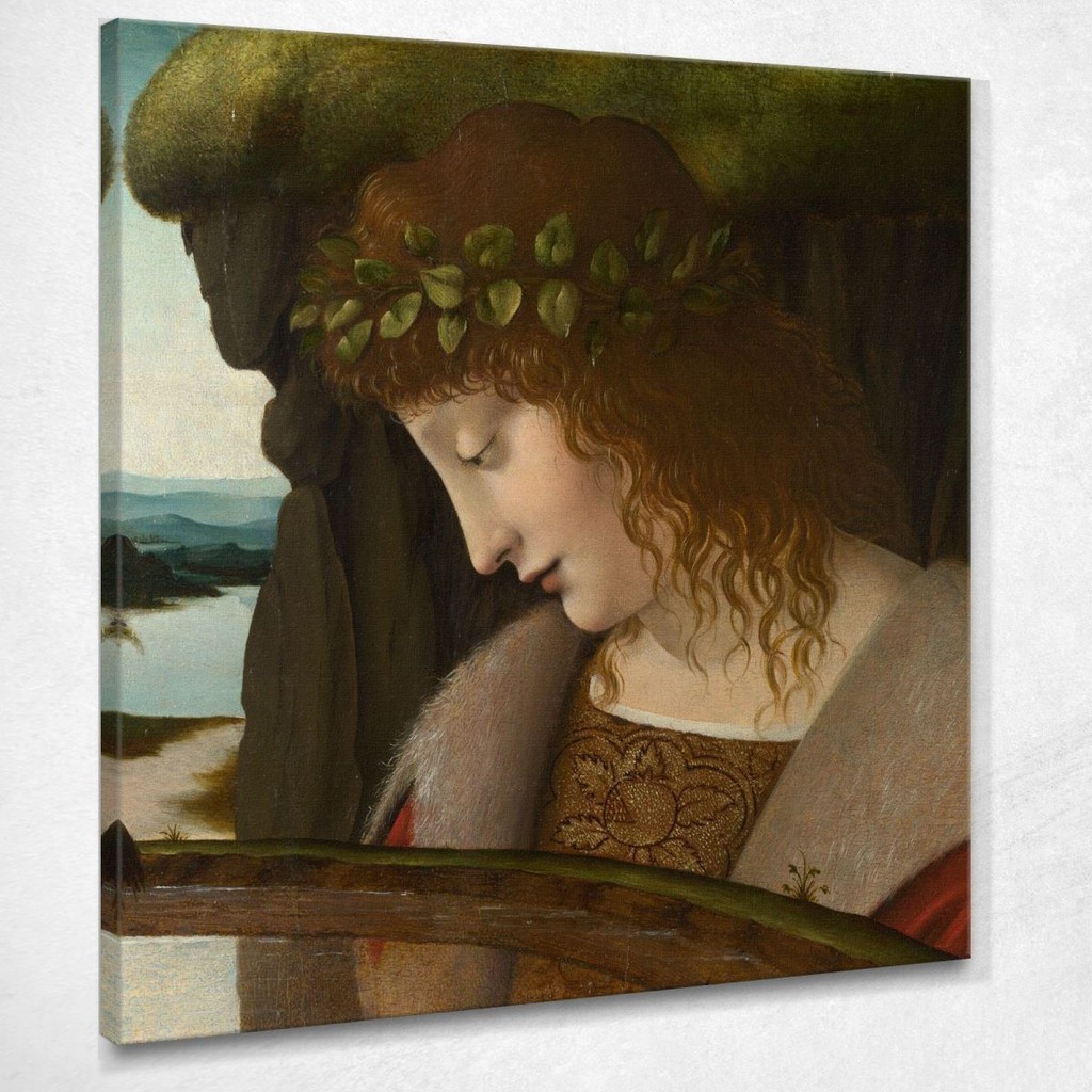 Follower Of Leonardo Leonardo Da Vinci, ldv10 ภาพพิมพ์บนผ้าใบแคนวาส