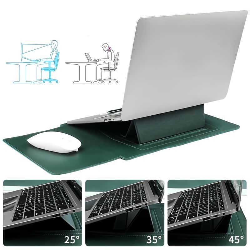 TTSM Laptop Case 14/15.6 นิ้ว Laptop Bag | ปลอกแล็ปท็อปสําหรับ mac book  พร้อมขาตั้งแล็ปท็อป