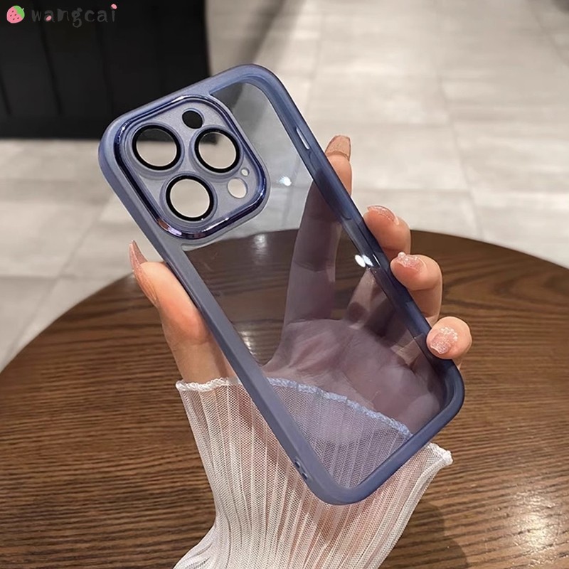 พร้อมฟิล์มเลนส์สําหรับ Honor 400 Pro Lite X6C Honor400 Honor400Lite เคสโทรศัพท์ Simple สีดําสีขาวธุร