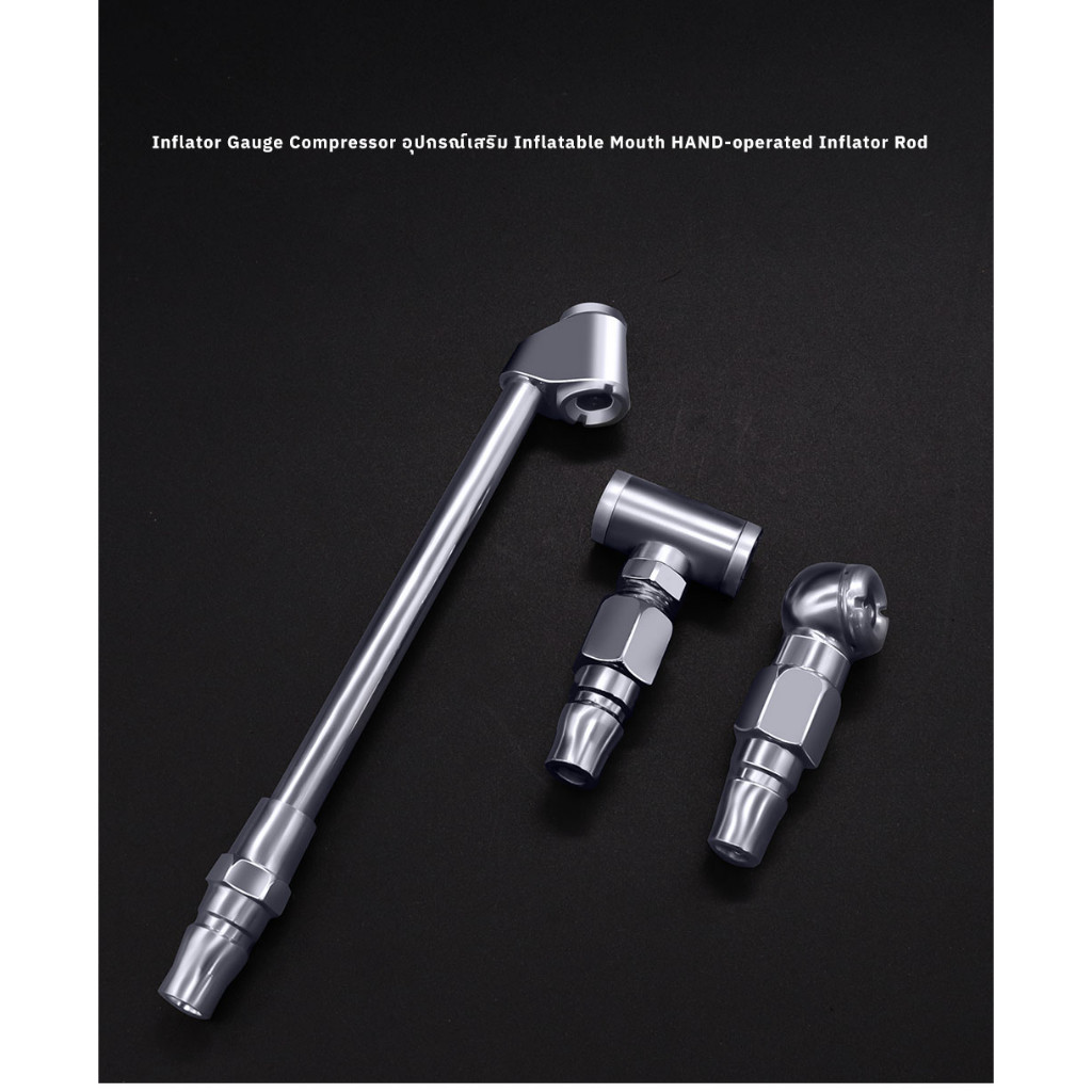 MUSCLE COW หัวเติมลมยางรถยนต์ 8MM เกรดพรีเมี่ยม ไม่รั่ว มีทั้งแบบสั้นและยาว - รูปที่ 2