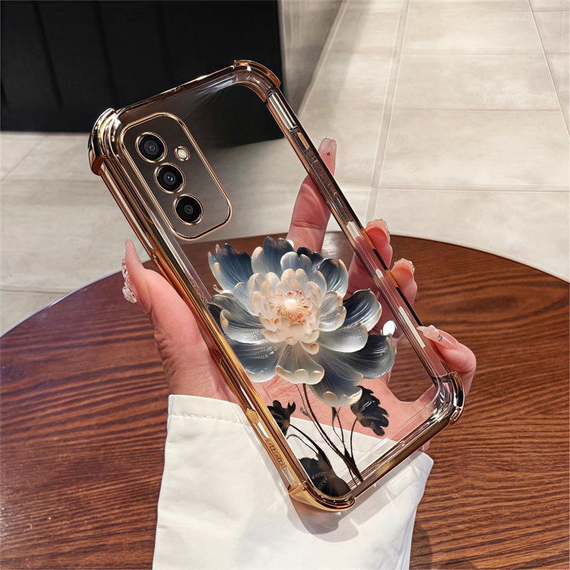 SAMSUNG สําหรับsamsung A15 A16 A36 A55 A56 5Gเคสโทรศัพท์TPUดอกบัวสร้อยข้อมือล่าสุด2025 กันกระแทกการออกแบบใหม่ความงามกรณีSZ04 - รูปที่ 6