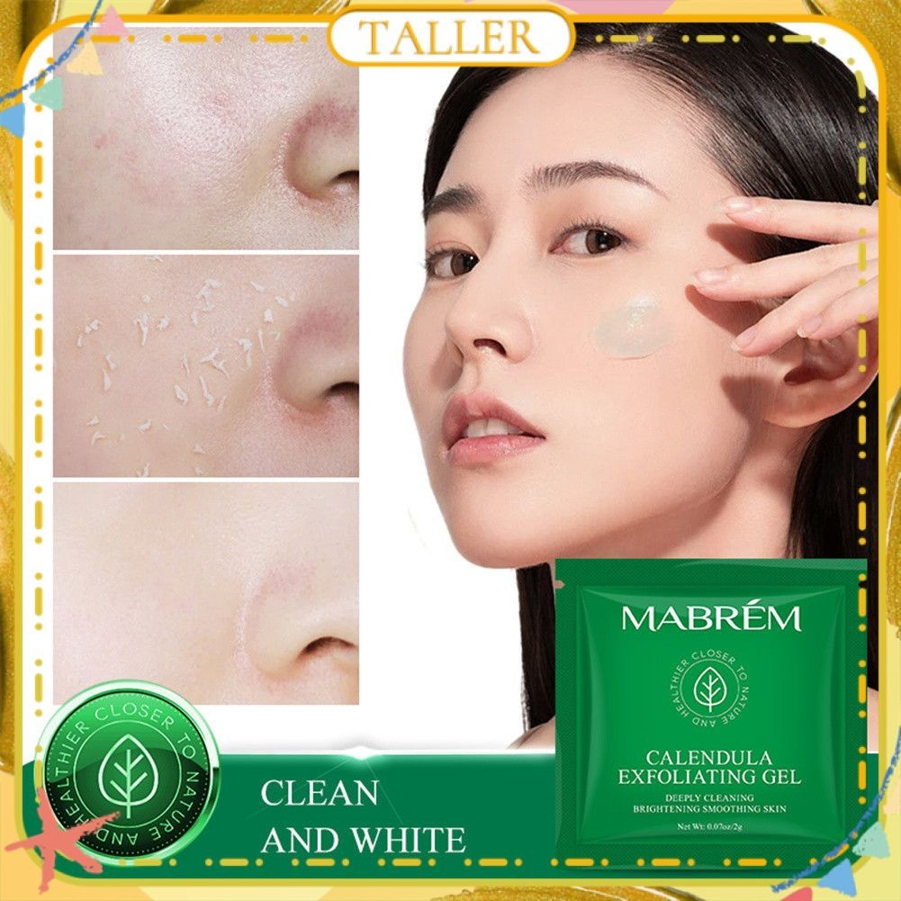 ✧Ready Stcok Facial Exfoliation ที่มีประสิทธิภาพ Beauty Calendula Gel สำหรับทำความสะอาดรูขุมขน Refreshing Gel Emulsion On-trend Skincare Repairing And Exfoliating Gel For Skin Anti