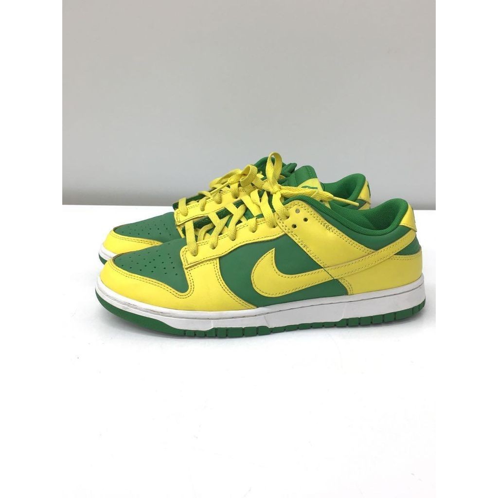 Nike รองเท้าผ้าใบ Dunk Low 2 8 สีเหลือง มือสอง
