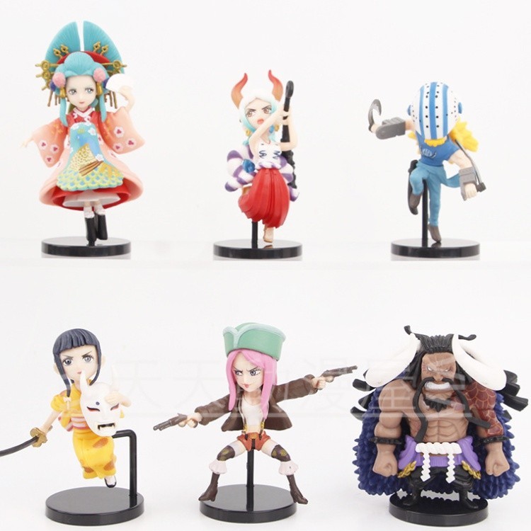 ส่งฟรี โมเดลตุ๊กตา One Piece Wano Country Series Yamato Little Purple Kaido Kiraboni Aju WCF สําหรับ