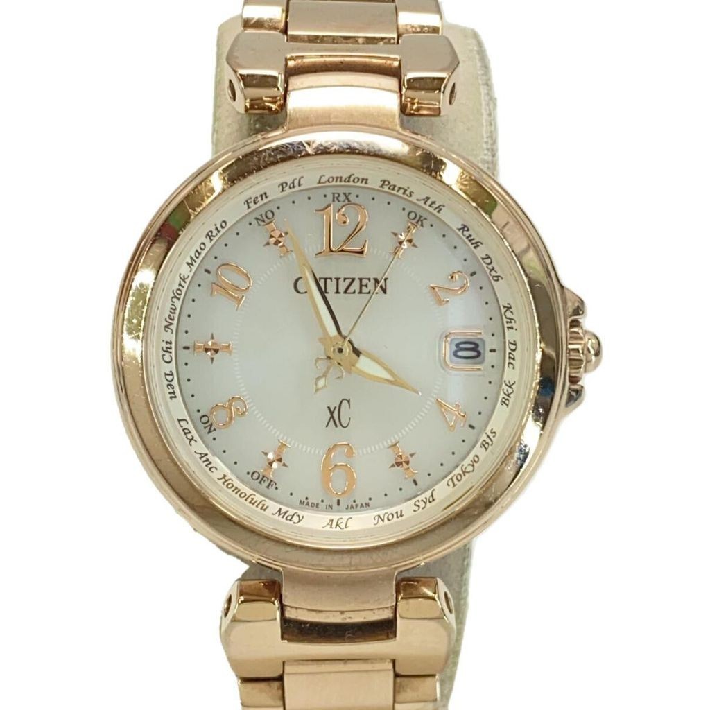 Citizen WH wht I 5 Wrist Watch Women Direct from Japan Secondhand
