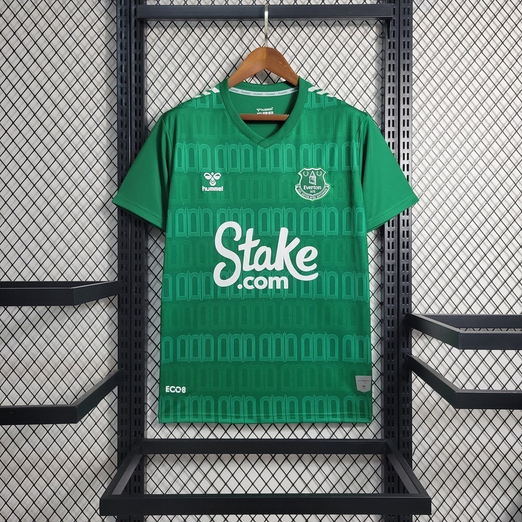 Fans Edition 2023-2024 เสื ้ อฟุตบอล Everton Away Green
