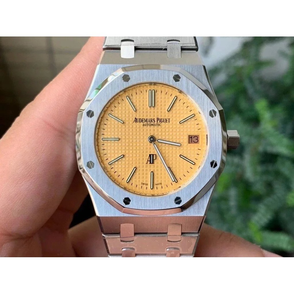 [ONLY] Xf Heavy Product Royal Oak 15202 Aibi นาฬิกาข้อมือ สายเหล็ก สําหรับผู้ชาย