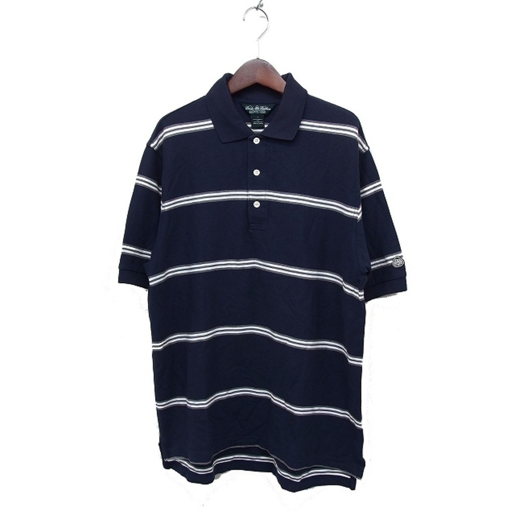 Brooks Brothers BROOKS BROTHERS striped polo shirt short sleeve Direct from Japan Secondhand