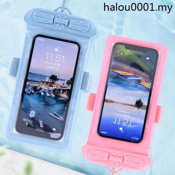 · กระเป๋าใส่โทรศัพท์มือถือ กันน้ํา หน้าจอสัมผัส สําหรับ Apple Huawei