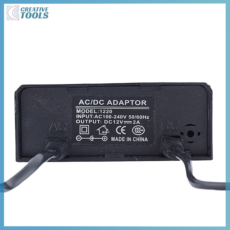 พร้อมส่ง อะแดปเตอร์ชาร์จกล้องวงจรปิด 12V 2A ปลั๊ก EU US กันน้ํา