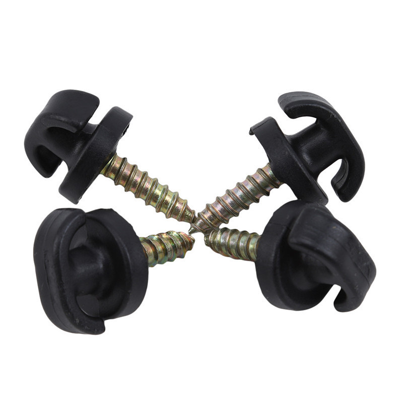 (gq999.ไทย)4ชิ้น/ถุงสากลรถด้านหลังลําต้นซองจดหมายขนส่งสินค้าสุทธิผูกลงตะขอแหวนห่วงแขวน