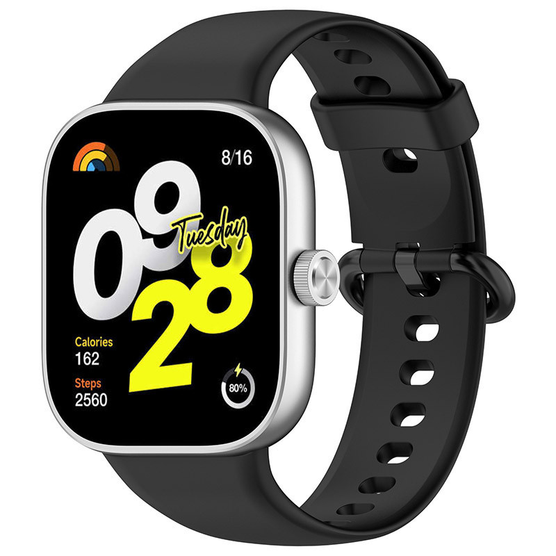 สายรัดข้อมือซิลิโคน กันน้ํา แบบเปลี่ยน สําหรับ Redmi Watch4