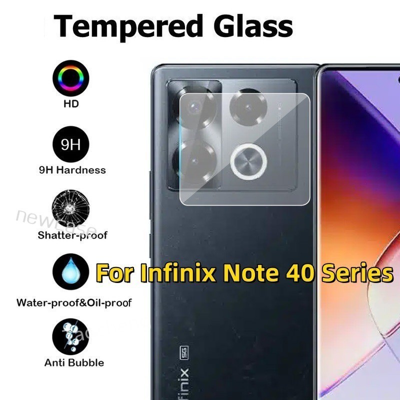 1-3 ชิ ้ น 3D กล ้ องเลนส ์ Protector ฟิล ์ มสําหรับ Infinix หมายเหตุ 40 Pro Plus 5G 4G 2024 Note40 Note40Pro Note40Pro + Clear กระจกนิรภัยป ้ องกันหน ้ าจอ