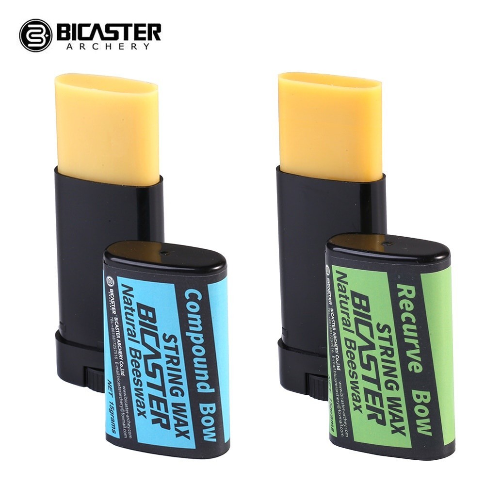 Bicaster String Wax Bowstring ขี ้ ผึ ้ งธรรมชาติบริสุทธิ ์ ทําด ้ วยมือ