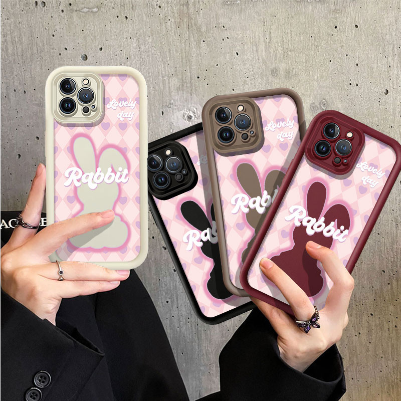 สําหรับ Samsung Galaxy J2 Prime / J4 Plus J4 + / J6 Plus J6 + / J7 Prime / G530 เคสโทรศัพท ์ การ ์ ตูนน ่ ารักสีชมพูเพชรรูปหัวใจกระต ่ ายกันกระแทกฝาครอบนุ ่ ม