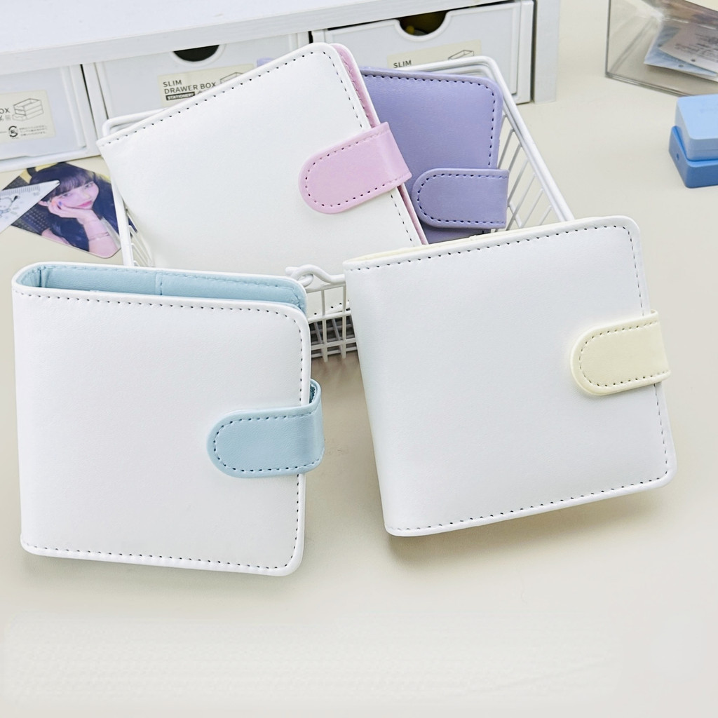 A9 PU Binder อัลบั้มภาพเนื้อแมตต์ 3 หลุมสไตล์เรียบง่าย